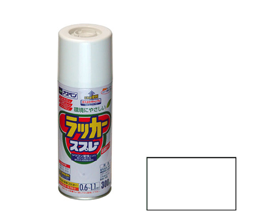 Asahipen Corporation 62-2310-44 Aspen Lacquer Spray 300mL (white)